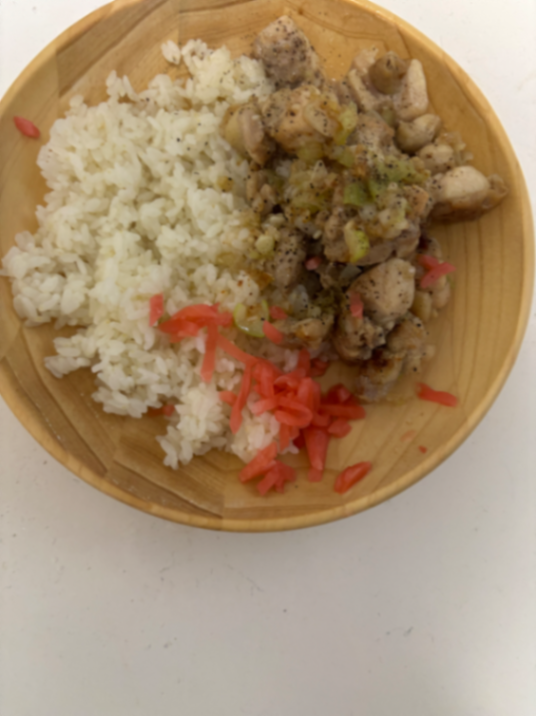 ネギを多めに