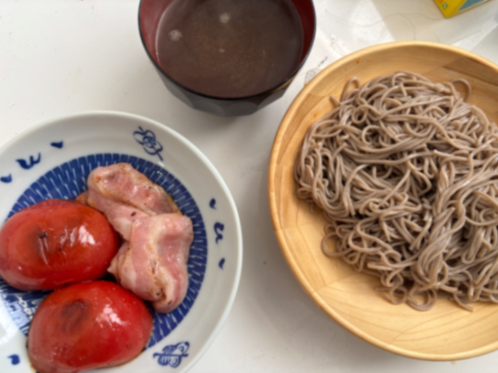 お蕎麦を