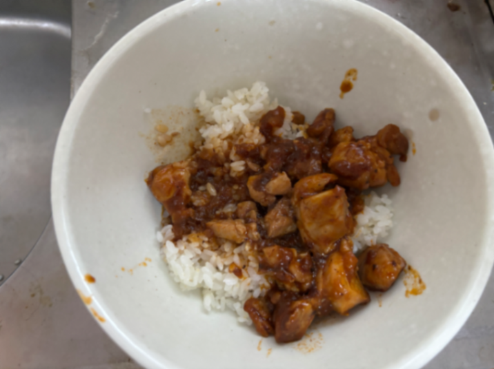 鳥のトマト煮を